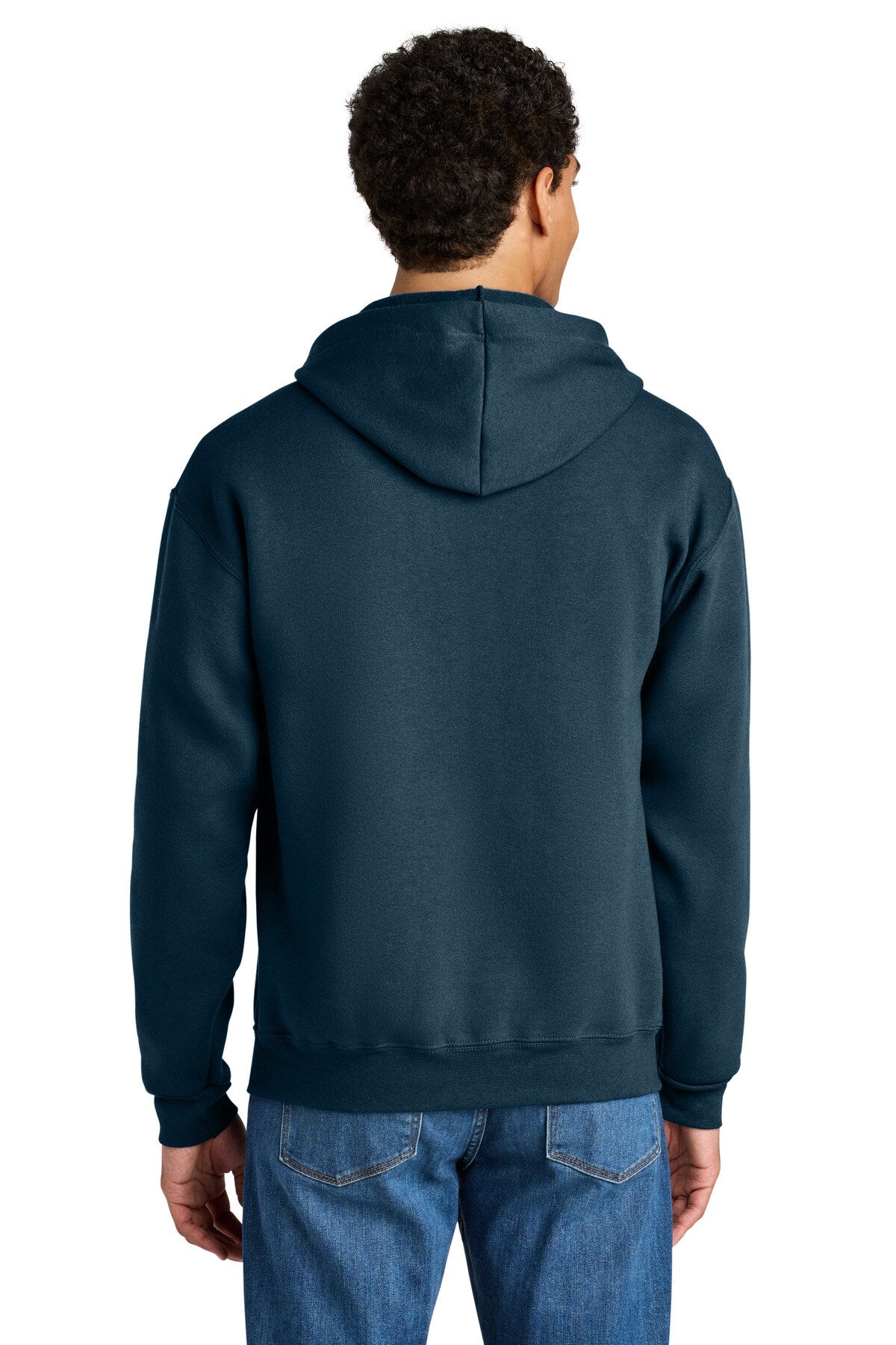 Jerzees® Rugged Longsleeve Full-Zip Hooded Sweatshirt