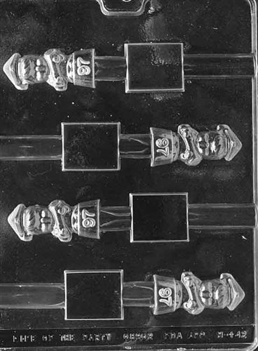 Boy Graduation Pretzel Chocolate Mold - LPM142