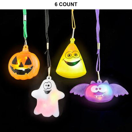 Flashing Halloween Necklaces