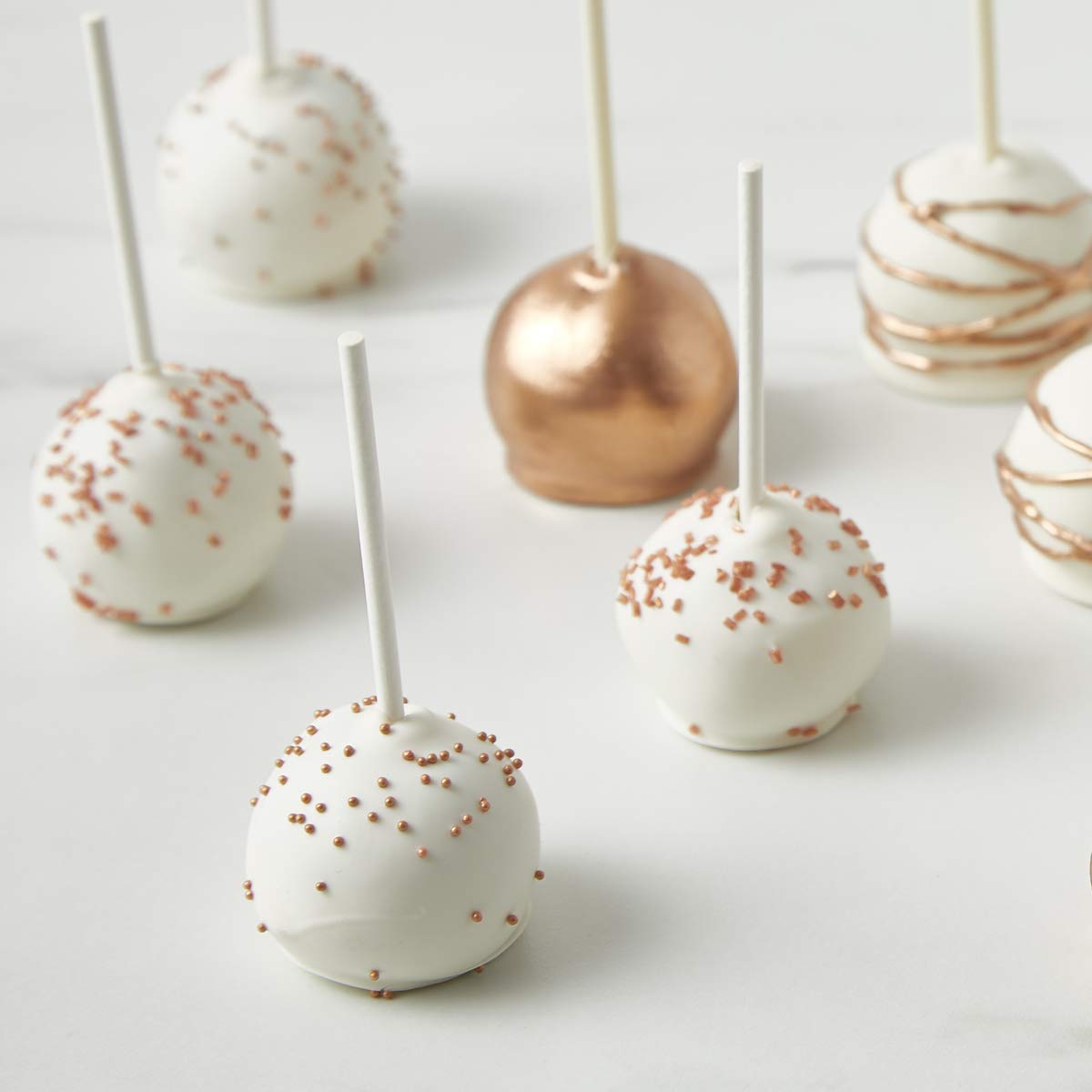 Celebakes Shimmering Rose Gold Nonpareils, 3.8 oz.