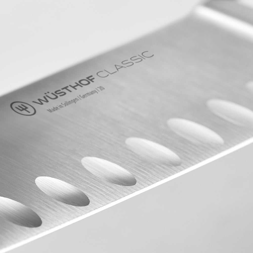 Wusthof Classic 5" Santoku, Hollow Edge