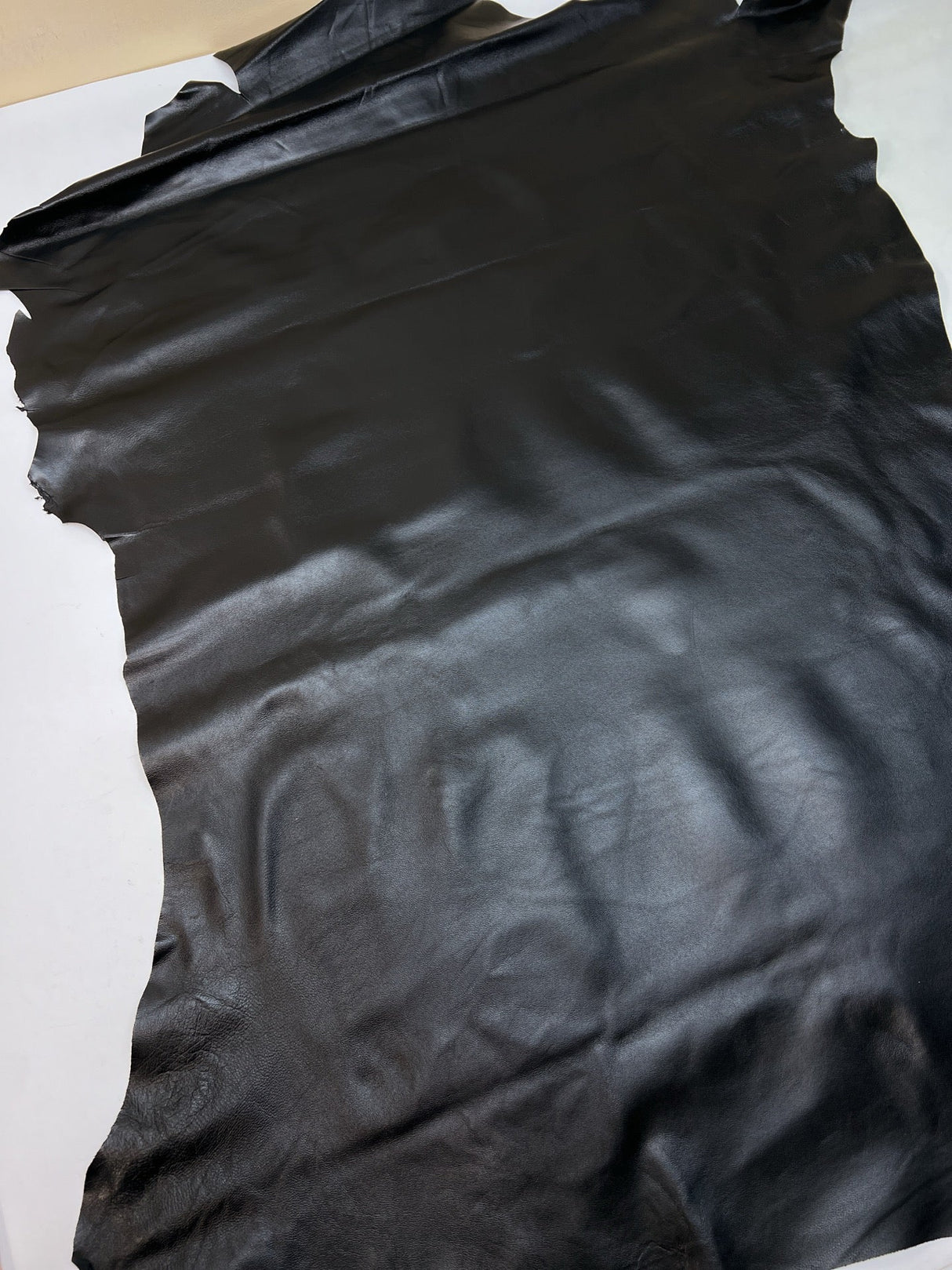 Black Brown Stretch Leather
