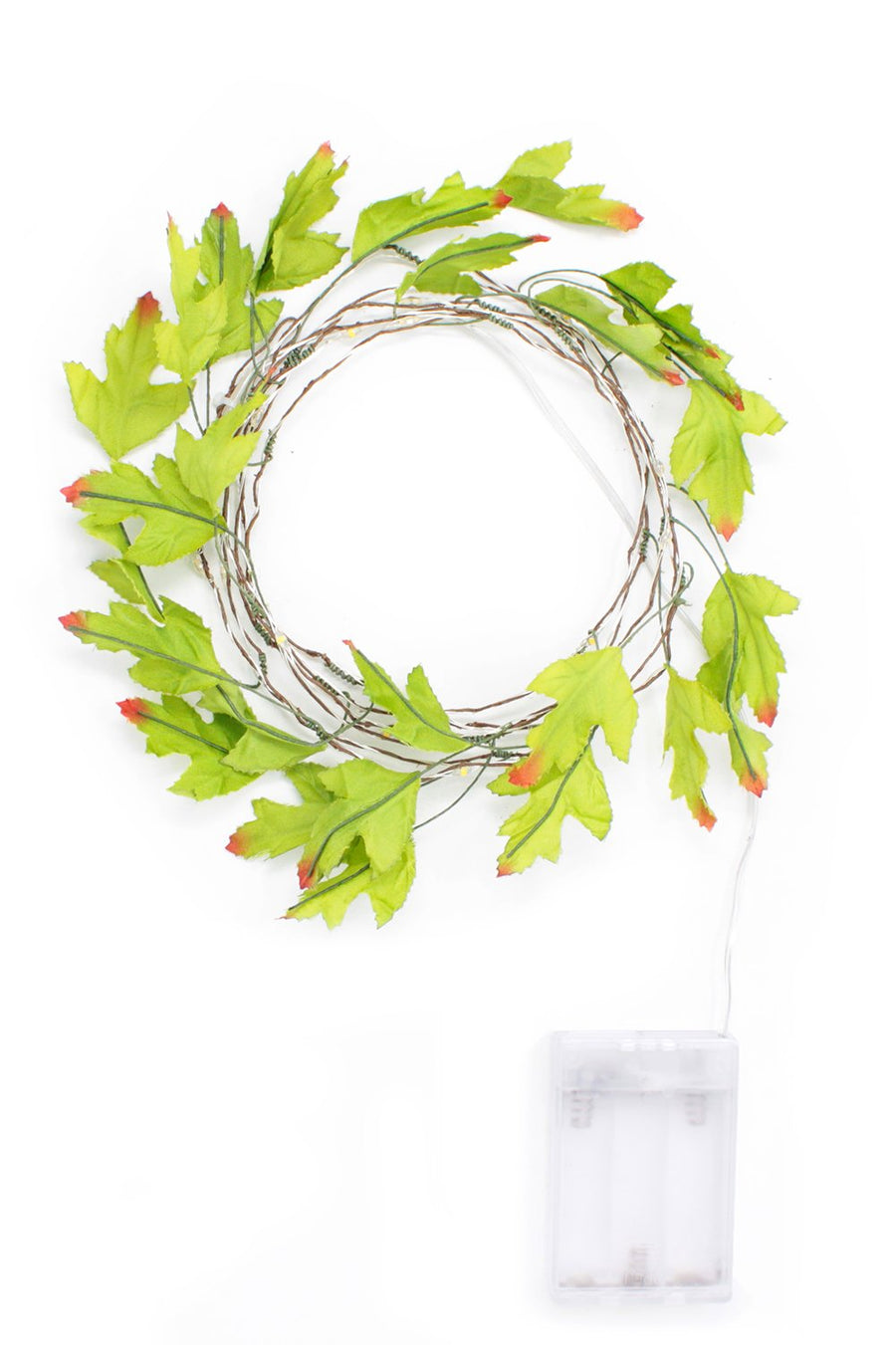 20 LED Maple Leaf Fairy Lights Battery Operated