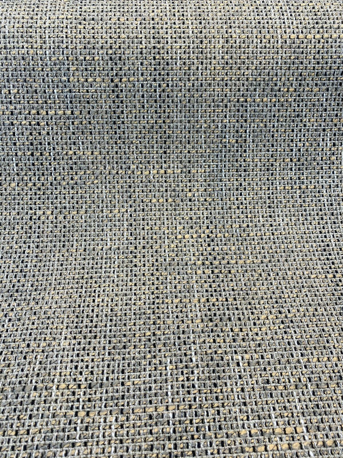 Tafnir Onyx Tweed Chenille Backed Upholstery Fabric - Onyx Tweed, 56" Width (1 Yard)