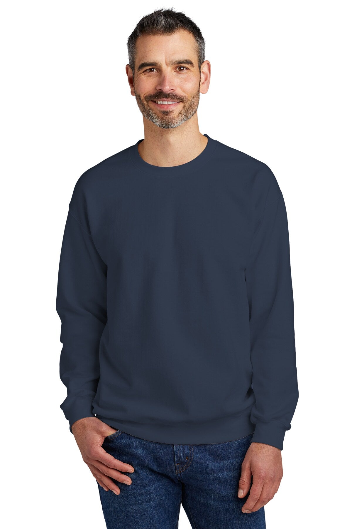Gildan® Softstyle Crewneck Long Sleeve Sweatshirt
