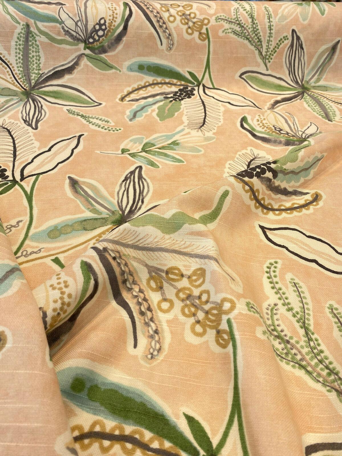PK Sunny Daze 100 Percent Cotton Fabric - Blush Pink Watercolor Floral, 54" Width (1 Yard)