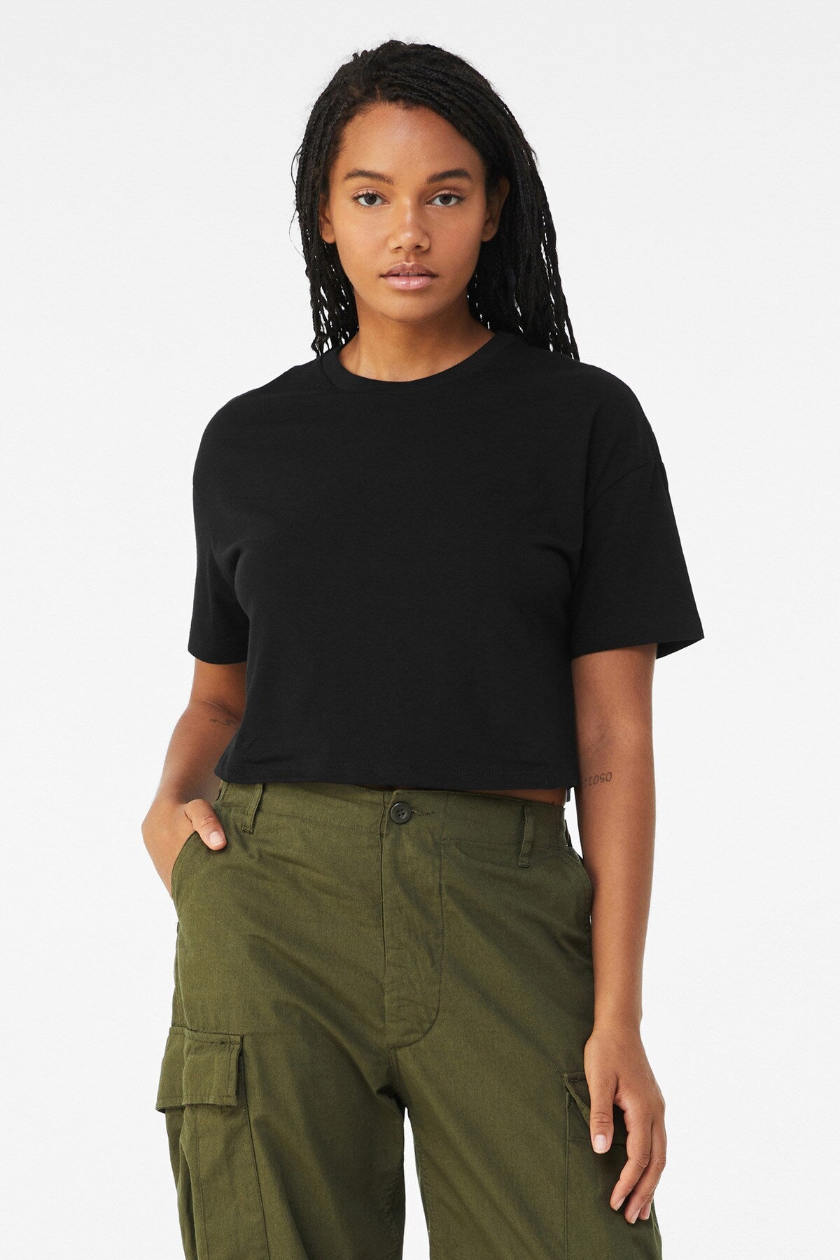 BELLA+CANVAS® Women’s Jersey Crop Tee