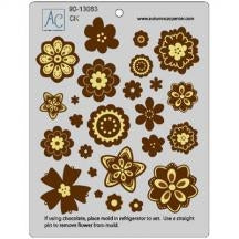 Flower Fun Accessory Chocolate Mold