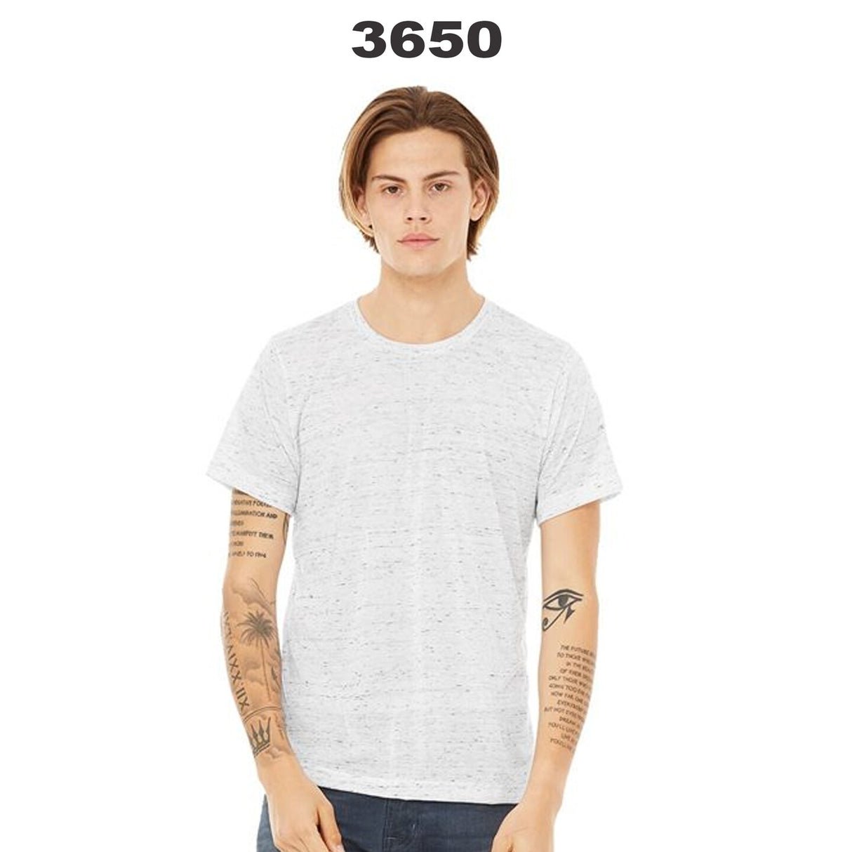 BELLA + CANVAS® Texture Crewneck Short Sleeve Tee