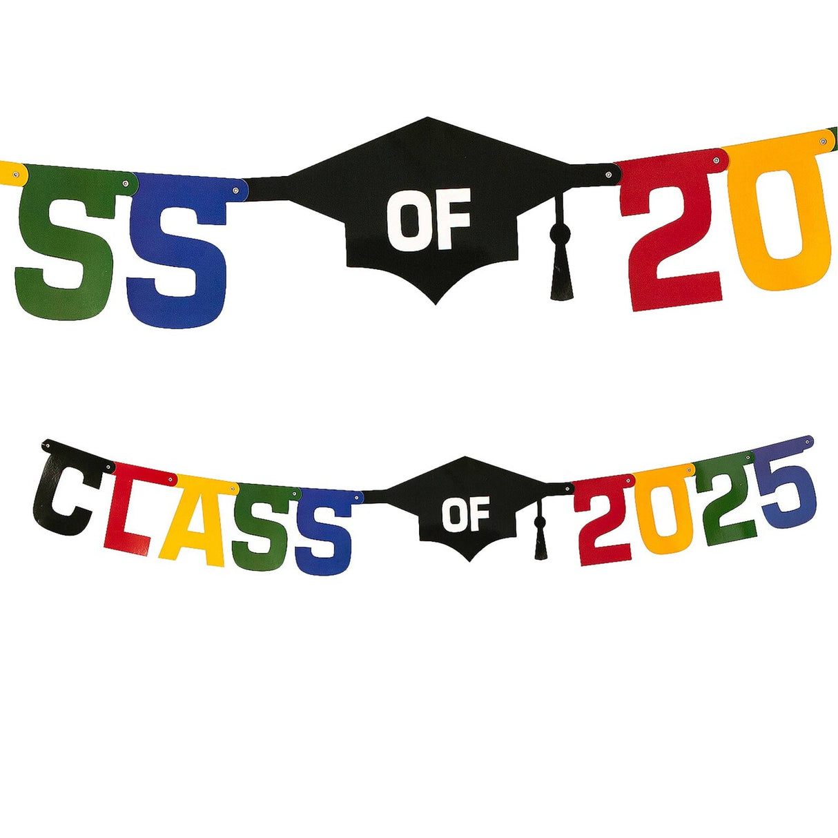 6 Ft. Graduation Party Class of 2025 Jointed Banner