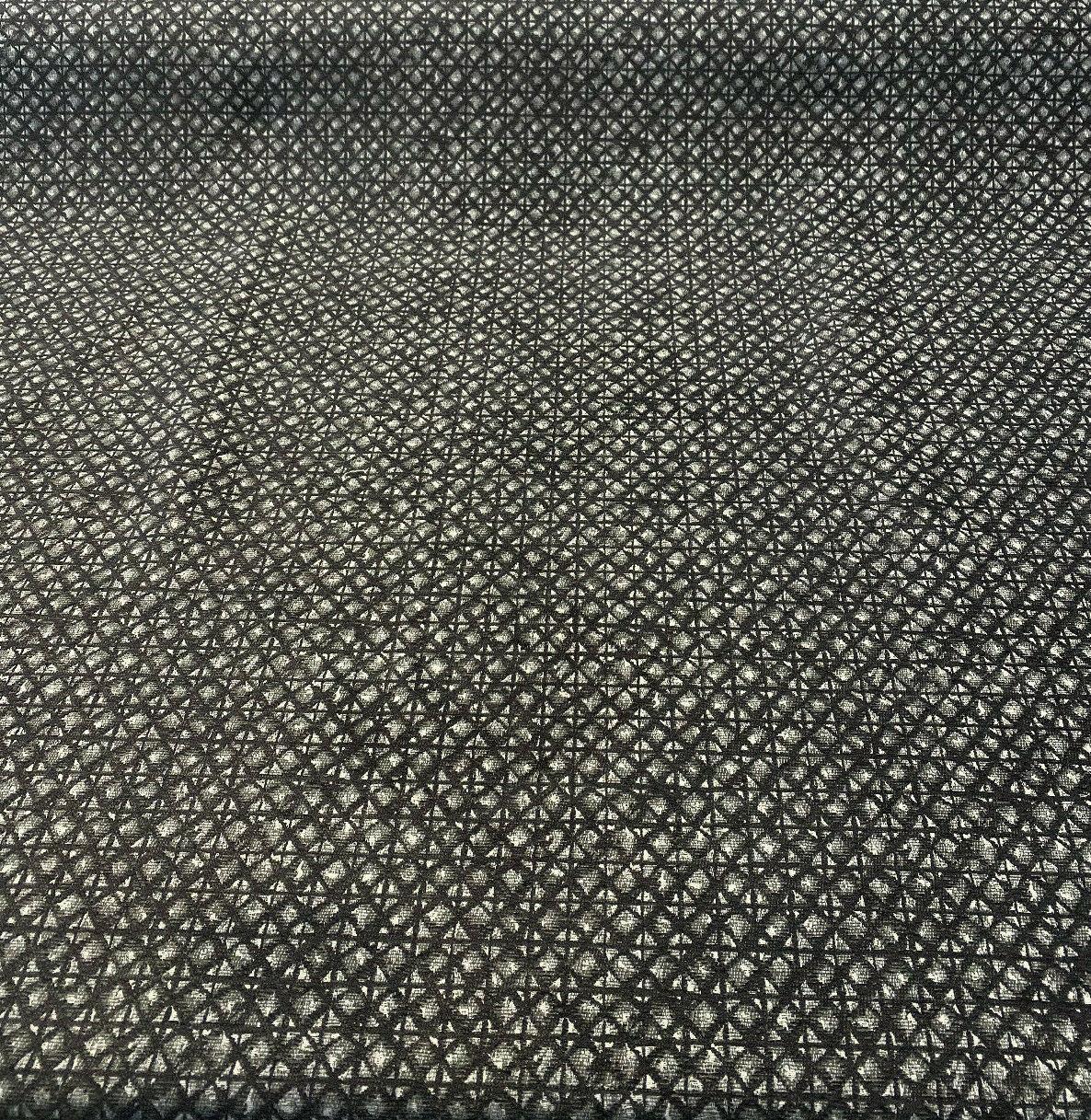Saltaire Chenille Upholstery Fabric - Charcoal, Off-White/Gray, 54" Width (By The Yard)
