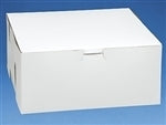 9x9x4 White Cake Box - 10 Pack