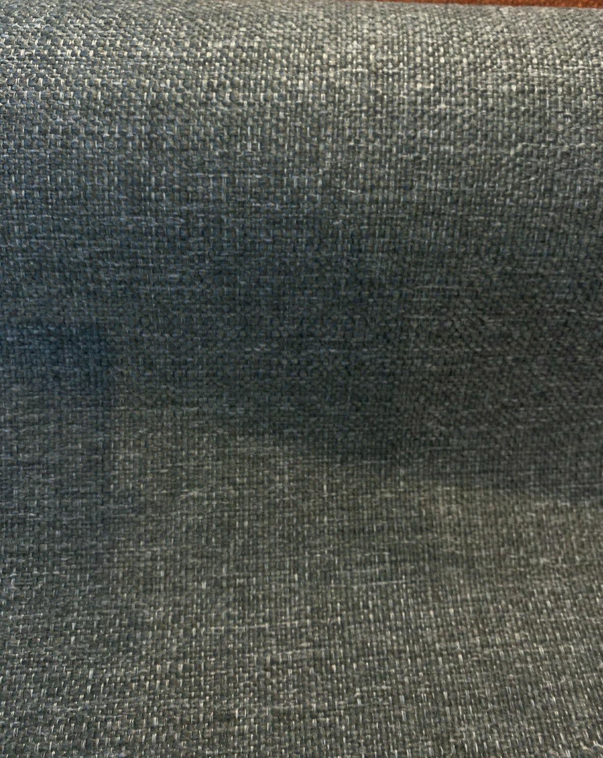 Sampson Chenille Performance Fabric - Charcoal Gray Tweed, 58" Width (1 Yard)