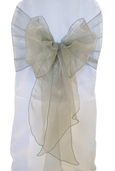 Organza Chair Sash Sample