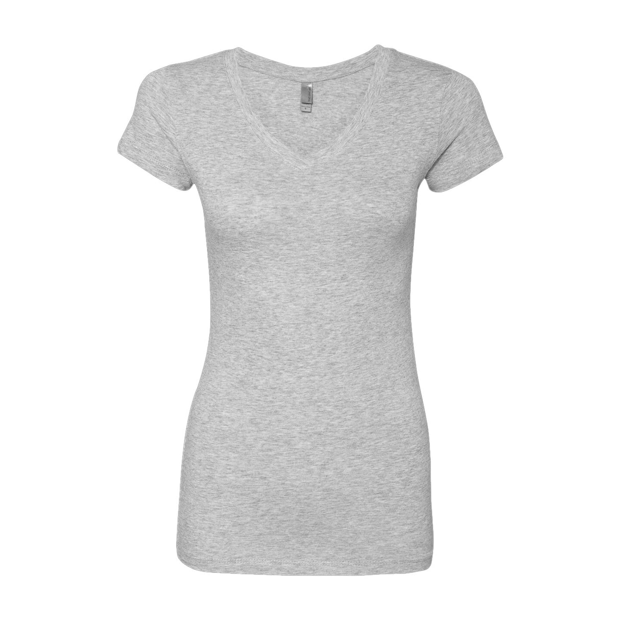 Bayside® Juniors' USA-Made V-Neck T-Shirt