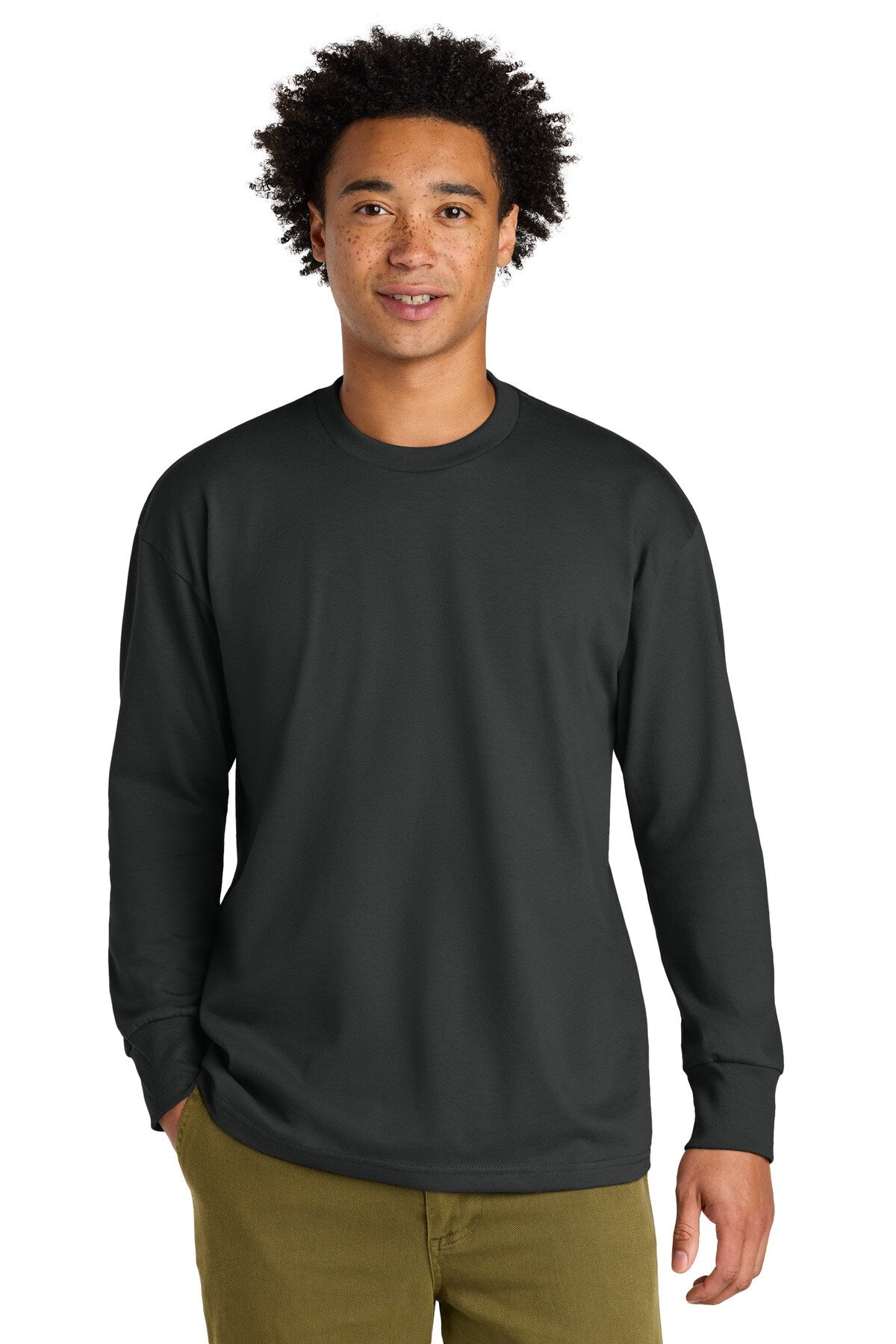 Next Level Apparel® Heavyweight Crewneck Long Sleeve Tee