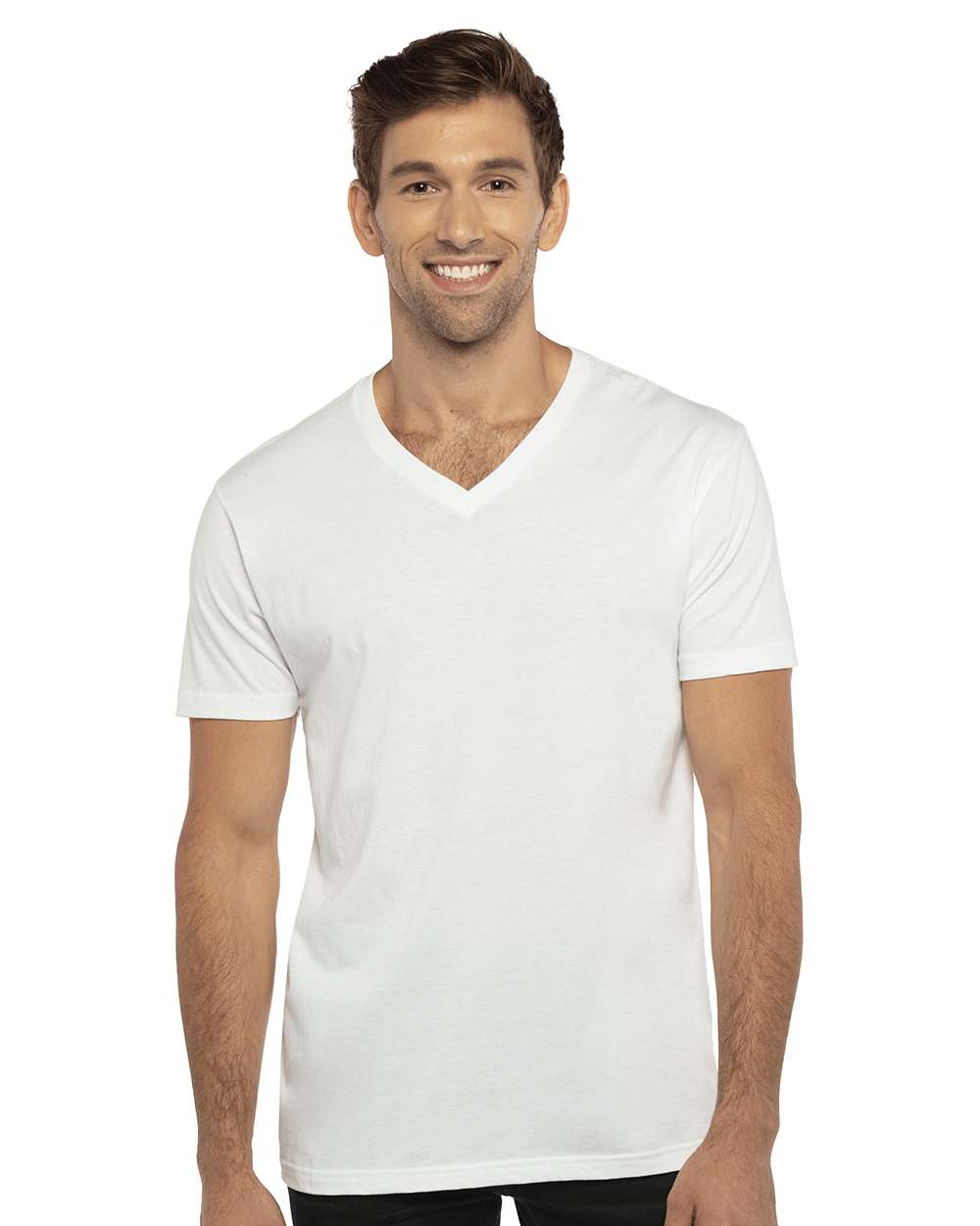 Next Level® Cotton V-Neck Short Sleeve T-Shirt