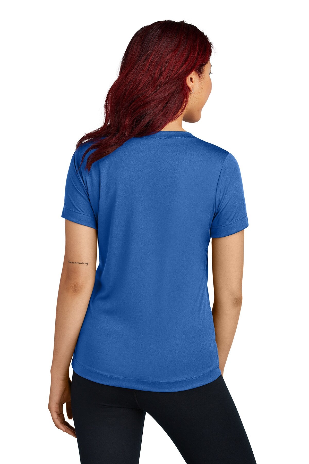 Sport-Tek® Ladies Posi Charge V-Neck Short SleeveTee