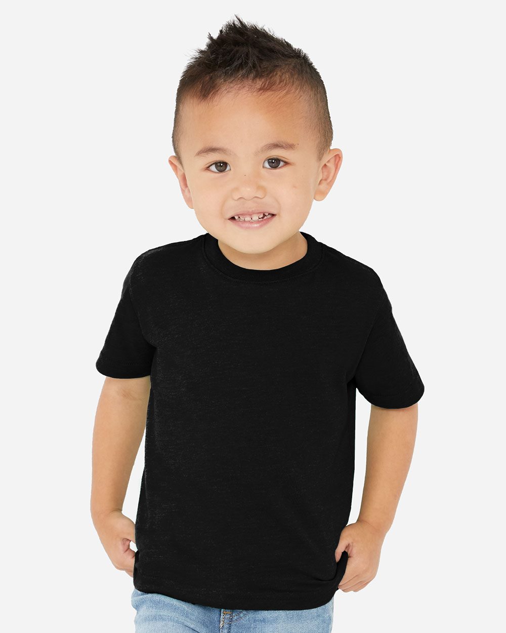 RADYAN® Toddler Fine Jersey Short Sleeve Crewneck T-shirt - 3321