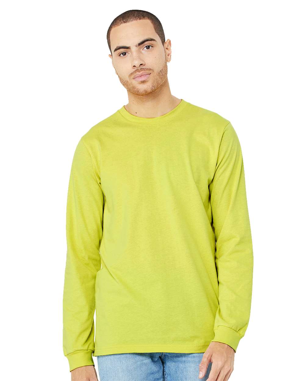 BELLA + CANVAS® Unisex Jersey Crewneck Long Sleeve Tee