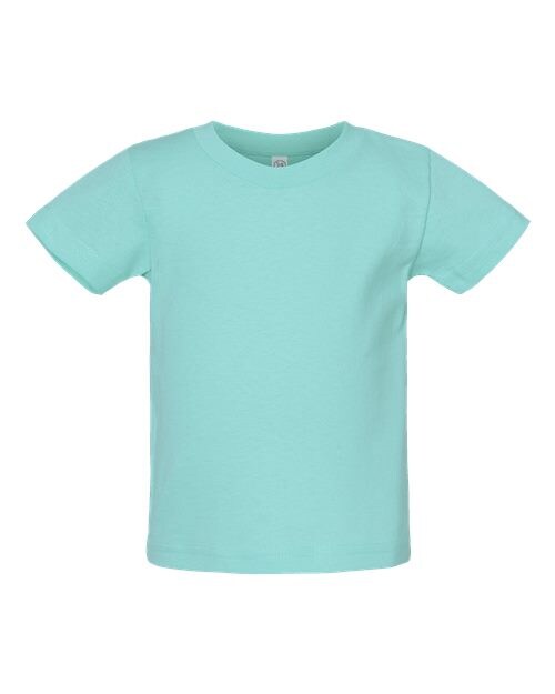 RADYAN® Infant Cotton Crewneck Short Sleeve Jersey T-shirt