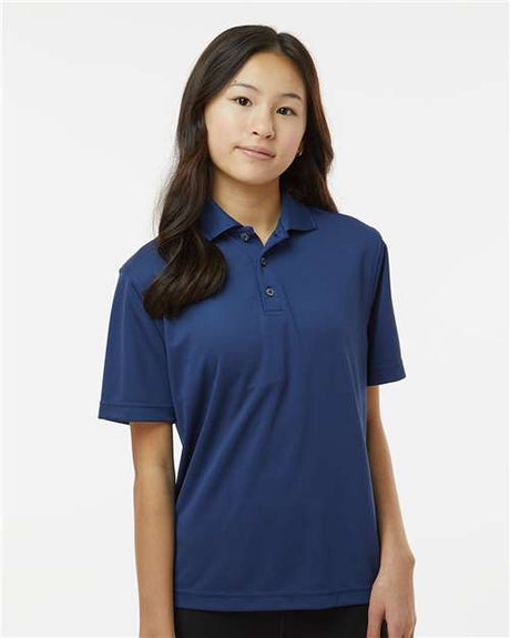 Paragon® Youth Saratoga Performance Mini Mesh Polo T-shirt