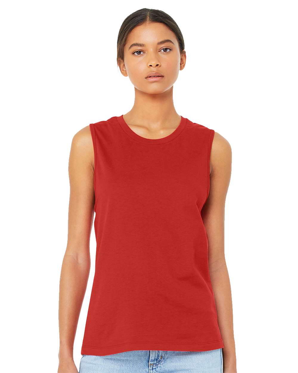 BELLA + CANVAS® Women's Jersey Muscle Short Sleeve Crew Neck Tank - 6003
