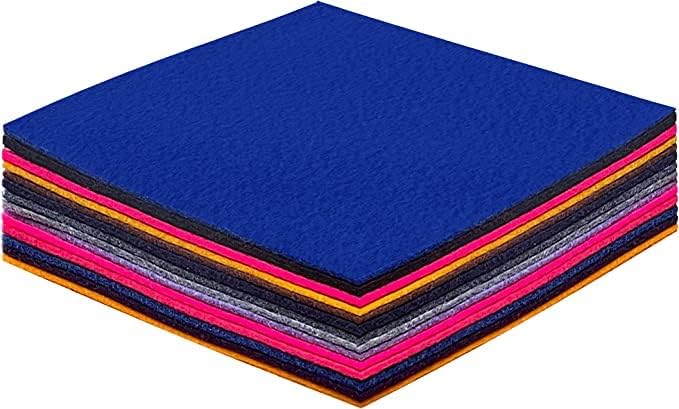Acrylic Felt Sheets 12 x 12 Multi-Colors