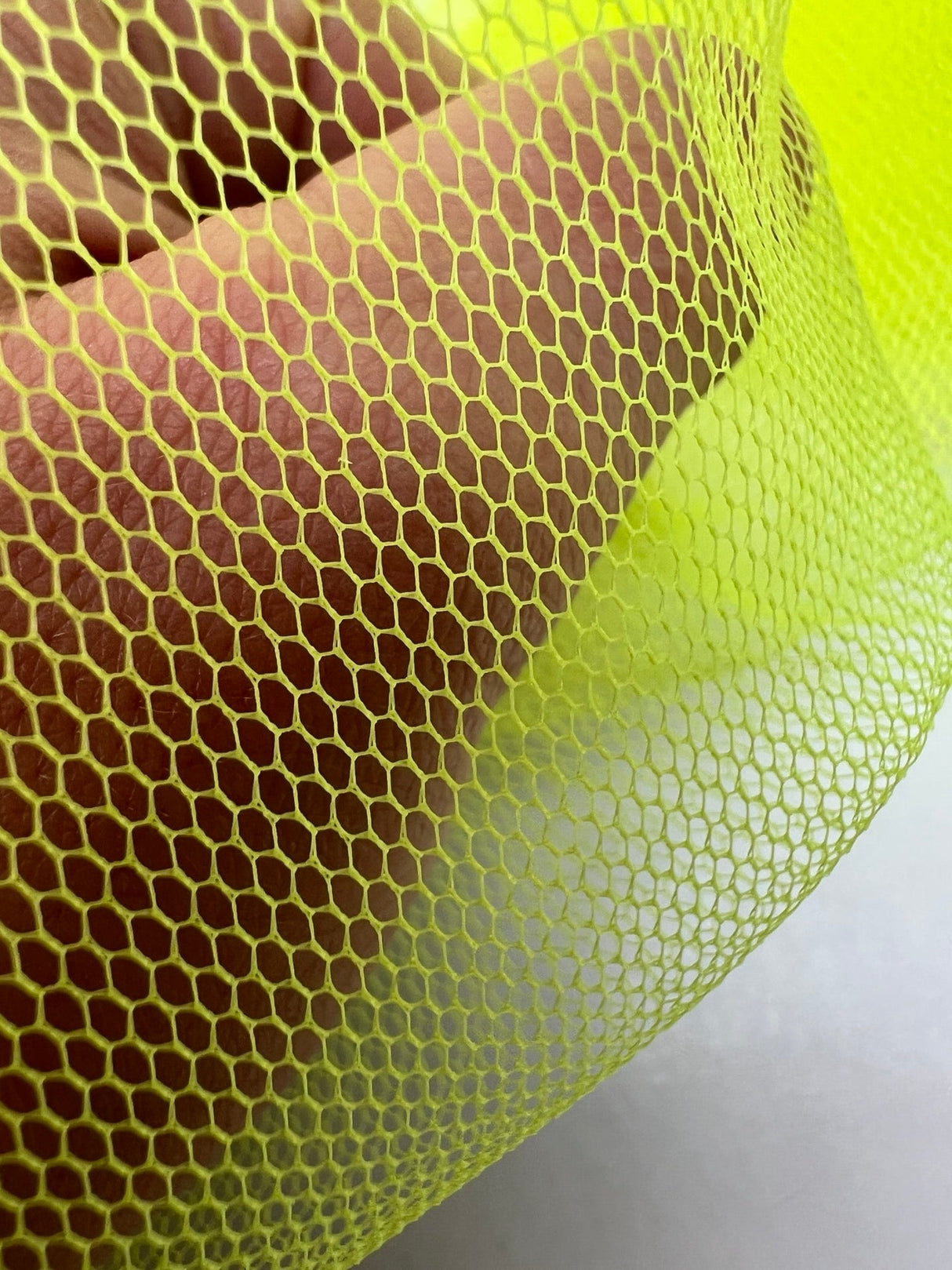 Polyamide Mesh Yellow Shade Stretch