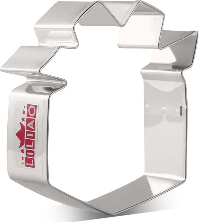 LILIAO Gift Box Present Cookie Cutter, 3.1" Wide x 3.2" Tall x 1" Deep, Stainless Steel