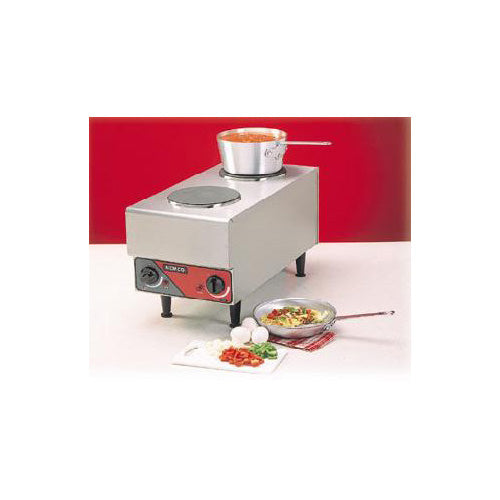 Nemco 6311-1-240 Raised Vertical Double-Burner Hot Plate, 240V