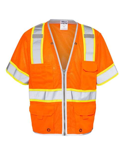 Kishigo Premium Brilliant Series Heavy Duty Class 3 Safety Vest