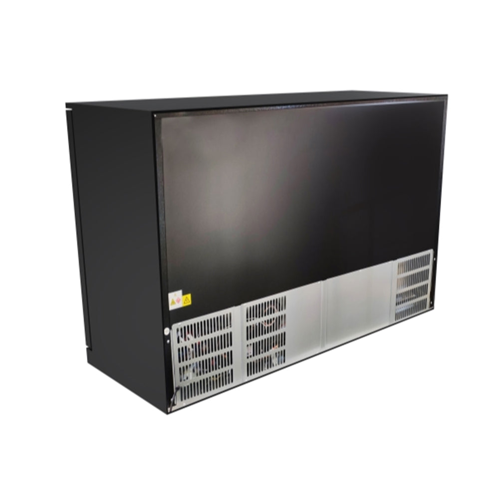 KoolMore 53 in. Three-Door Back Bar Refrigerator - 11 Cu Ft.