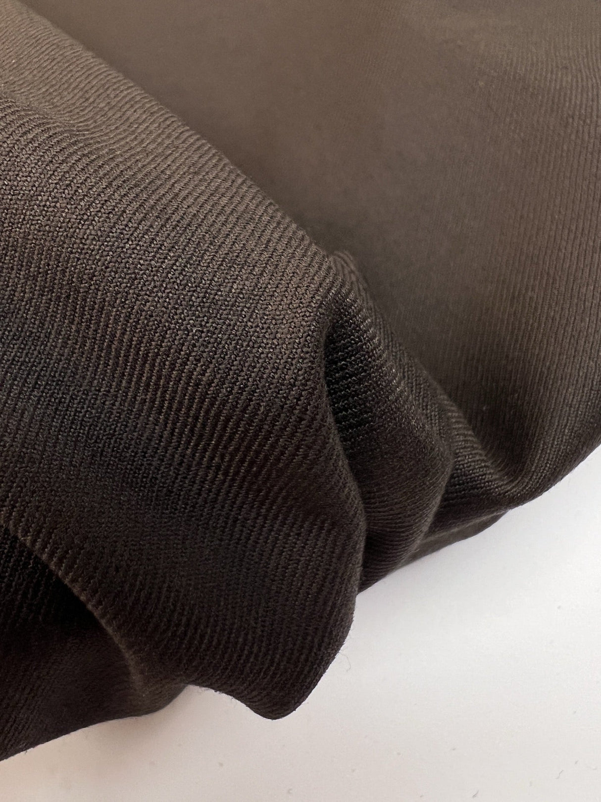Cotton Twill Suiting Fabric Gray Brown