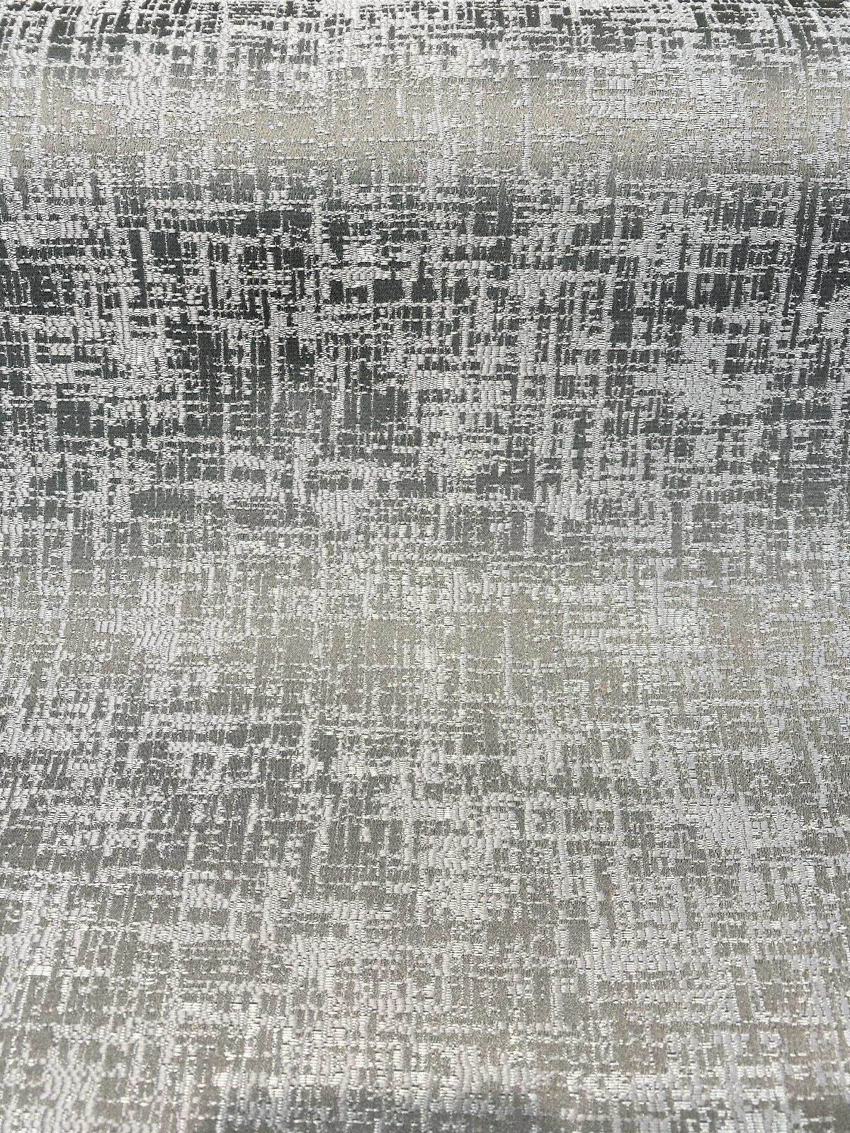 Simba Silver Jacquard Brocade Fabric - Silver, 54" Width, No Repeat (1 Yard)
