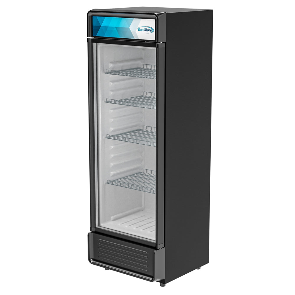 KoolMore One-Door Merchandiser Refrigerator - 12 Cu Ft.