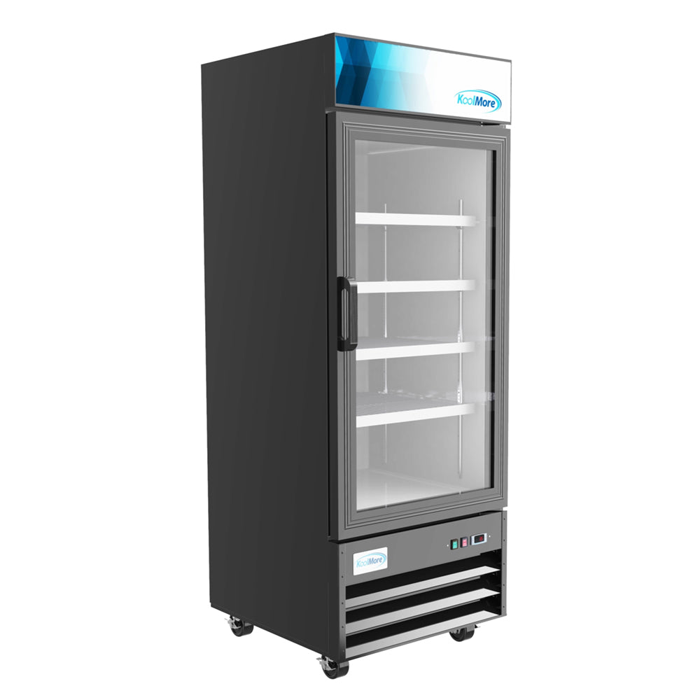 KoolMore One-Door Merchandiser Refrigerator - 23 Cu Ft.