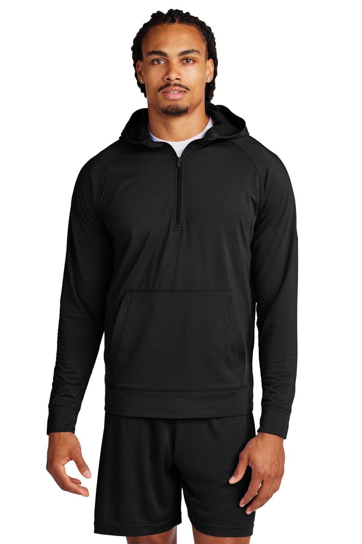 Sport-Tek® Long Sleeve Men's Pullover Hoodie