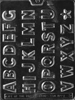 Alphabet A to Z Chocolate Mold - LPL003
