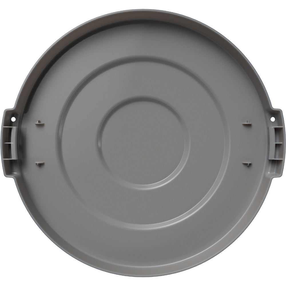 Carlisle Bronco Round Gray Lid for 55 Gallon Waste Container