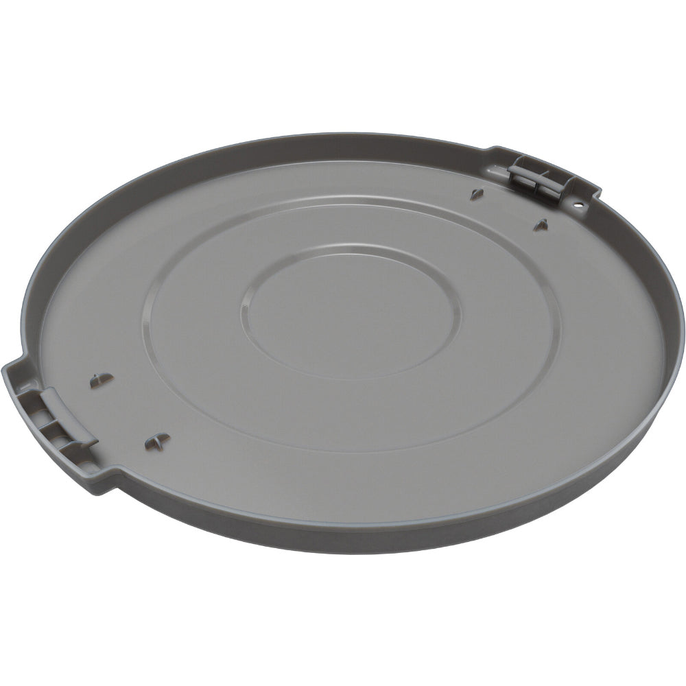 Carlisle Bronco Round Gray Lid for 55 Gallon Waste Container
