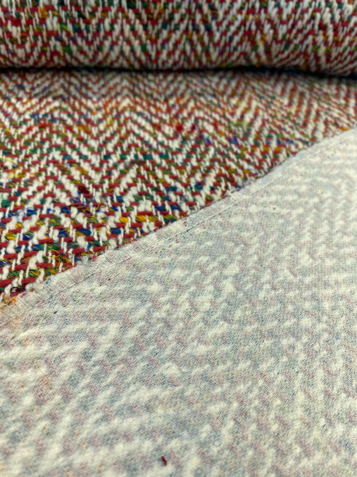 Waverly Handspun Multi Red Jacquard Upholstery Fabric - Multi Red, Woven, 54" Width (1 Yard)
