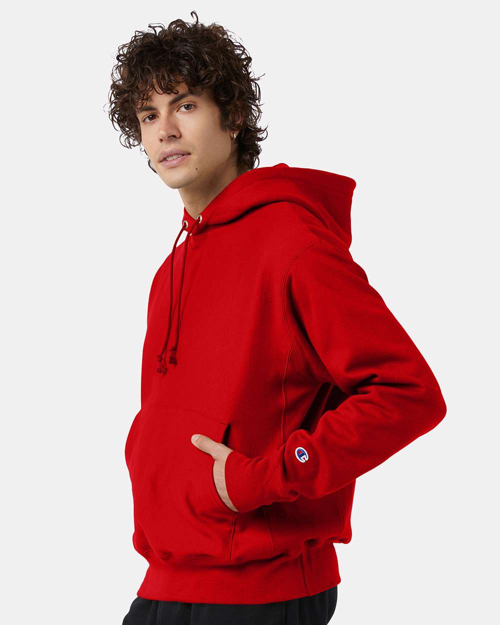 Champion® Reverse Weave Hooded Sweatshirt