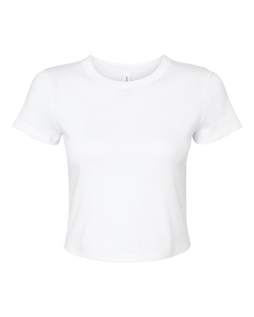 BELLA + CANVAS® Women's Micro Rib Short Sleeve Baby Tee