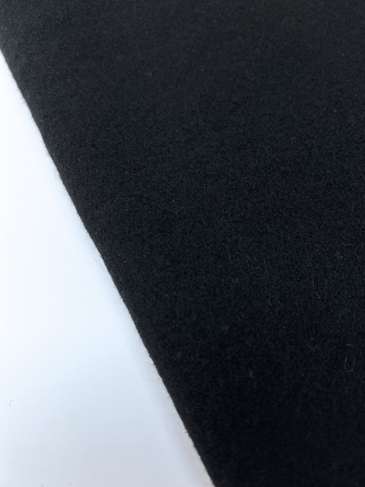 Wool Crepe Blue Black Italian