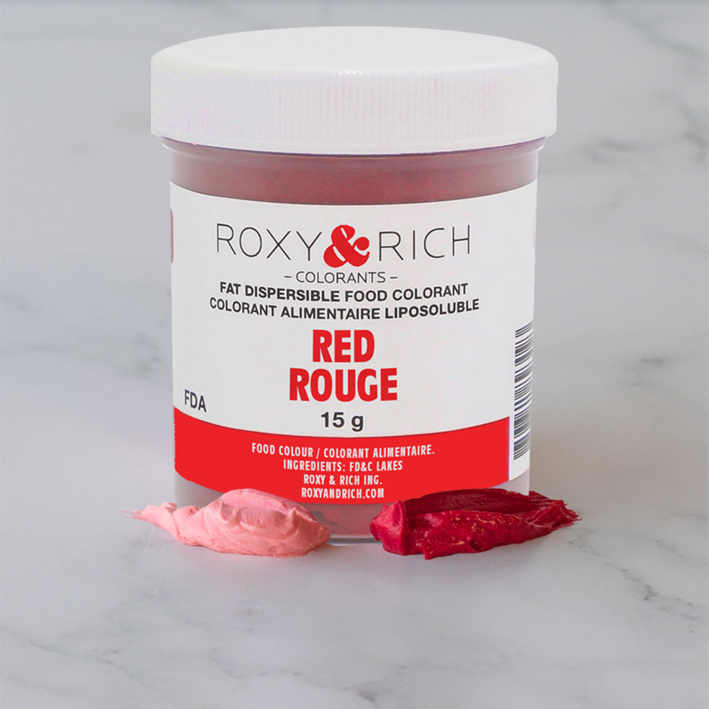Roxy & Rich Fat Dispersible Red Powder Food Color, 15gr.