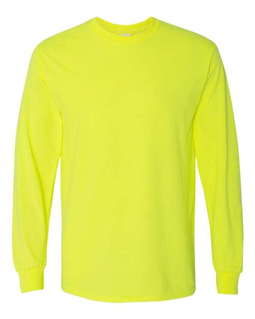 Gildan® Heavy Cotton Crewneck Long Sleeve Tee-Shirt