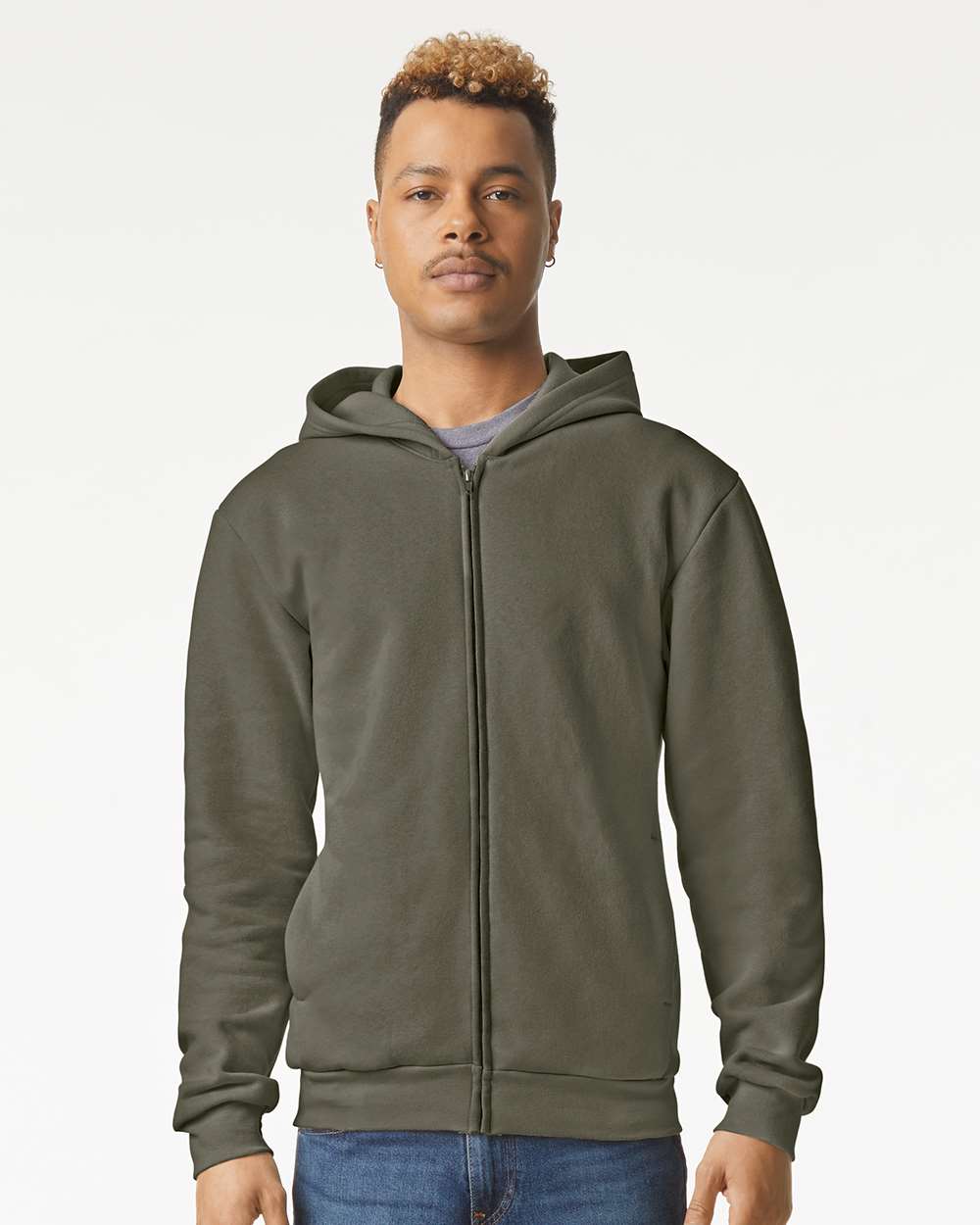 American Apparel® ReFlex Fleece Full-Zip Hoodie