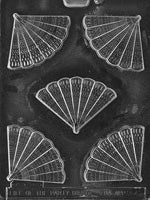 Small Fan Chocolate Mold