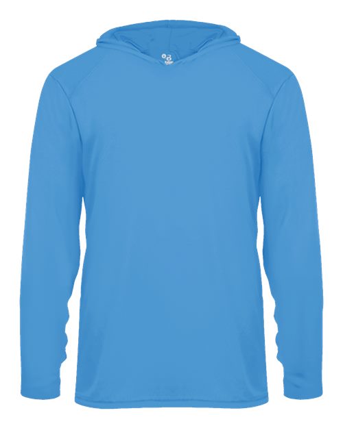 Badger Youth B-Core Long Sleeve Hooded T-Shirt